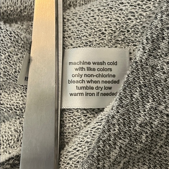 Lane Bryant Heathered Grey Terry Sweatshirt - Picture 10 of 10